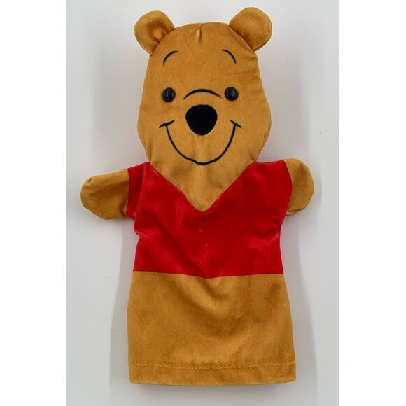 Melissa & Doug Puppet Disney Baby Winnie The Pooh Polyester Fibers Ages 2+ Hand - Picture 2 of 8